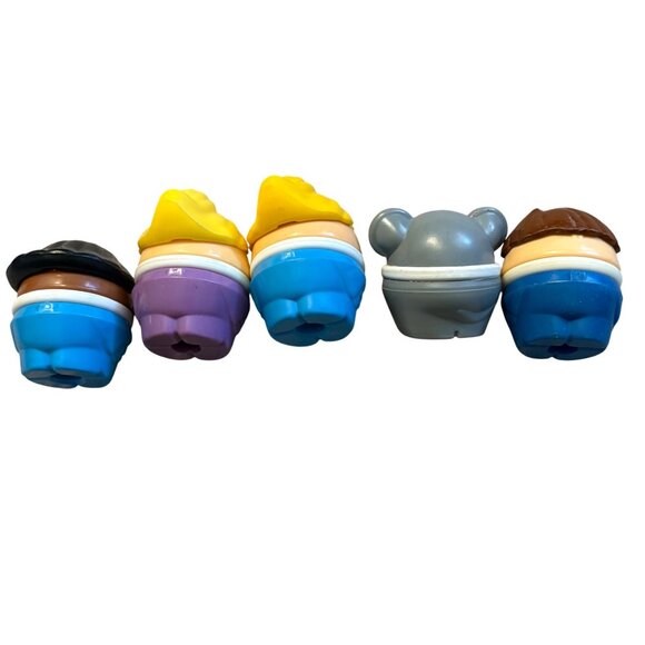 Vintage Little Tikes Toddle Tots Little People Set Of 5 - Picture 7 of 7